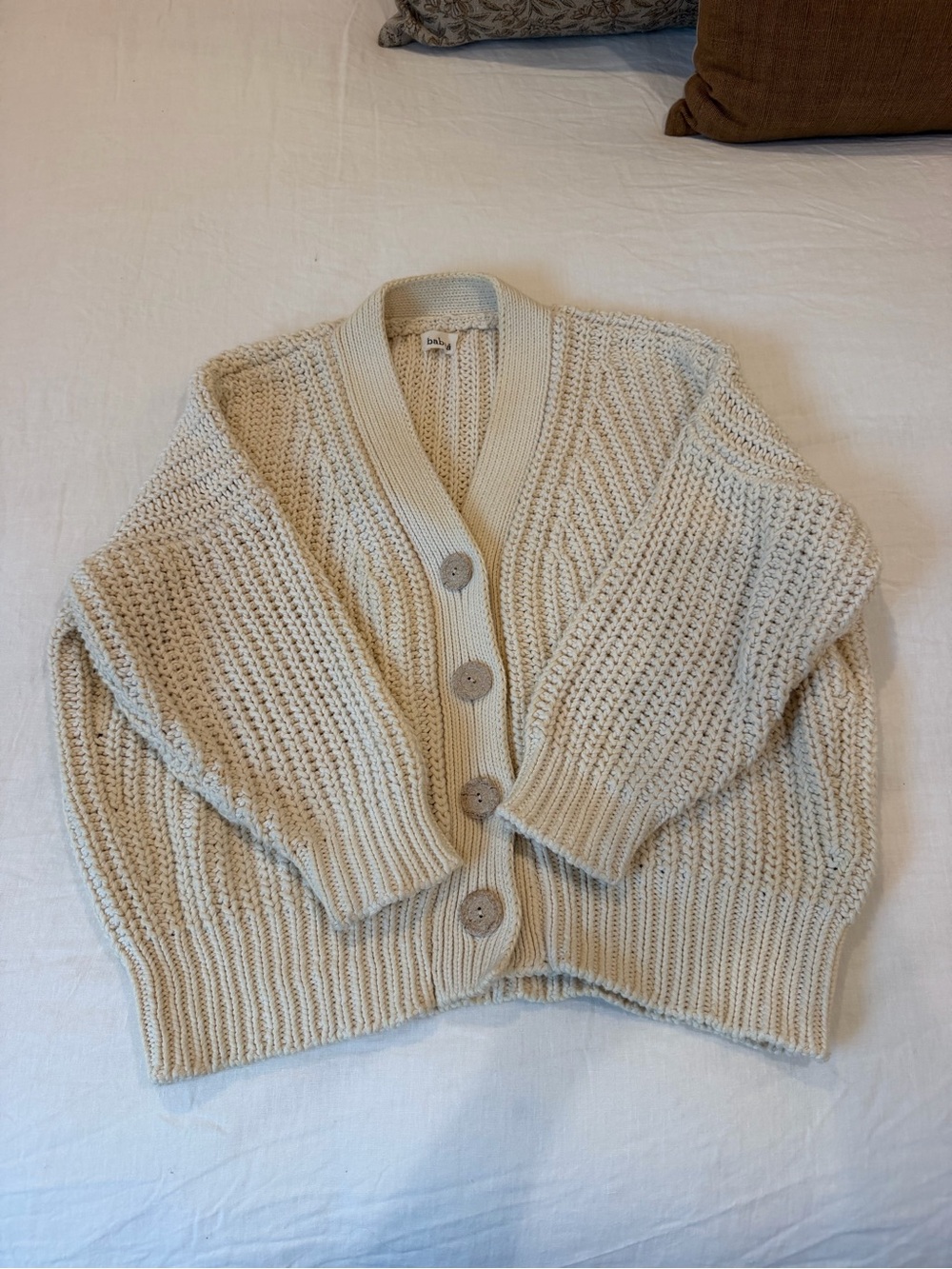 Babaa Cardigan No. 18 Natural